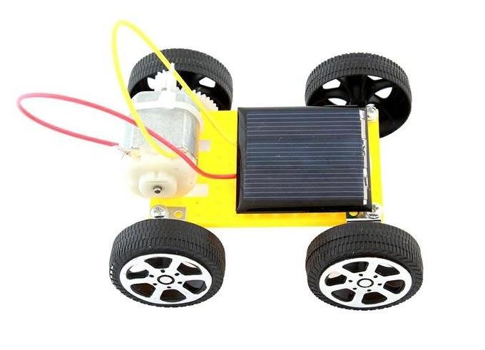 Zabawka Samochód Pojazd Solarny, Zestaw Konstrukcyjny