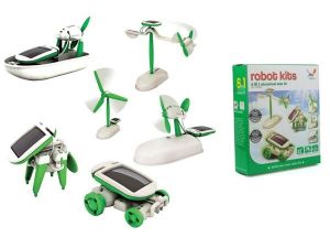 Zabawka - Zestaw Edukacyjny Solarny 6w1 Robot Solar.