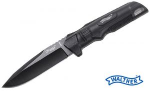 Profesjonalny Nóż Survivalowy Walther Back Up Knife + Pokrowiec/Kabura do Pasa.