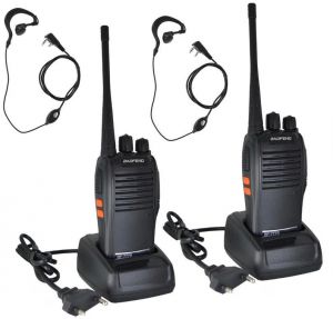 2szt. Profesjonalnych Radiotelefonów-Krótkofalówek BOAFENG (Zasięg do 6km) + Mikrofono-Słuchawki +..