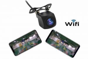 Bezprzewodowa Kamera Cofania/Parkowania (12V) WiFi 2.4GHz + Linie Wspomagające + Montaż...
