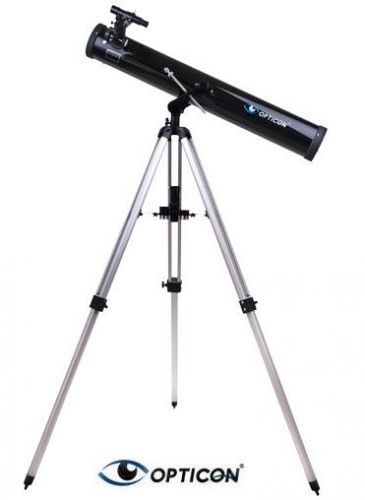 Teleskop Astronomiczny OPTICON HORIZON EX + Duży Statyw + Mapy/Plakaty Nieba + Program i Akcesoria.