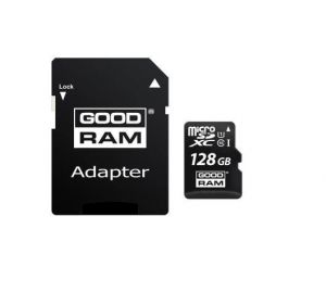 Profesjonalna Mikro-Karta Pamięci/Zapisu Flash SD/HC 128GB + Adapter SD.