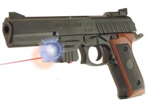 Replika Amerykańśkiego Colta 1911A1 ASG na Kule 6mm (napęd sprężynowy) + Laser.