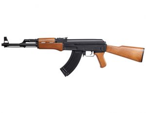 Kałasznikov AK47 ASG/AEG na Kule Plastikowe, Gumowe i Kompozytowe 6mm (nap. elektryczny).