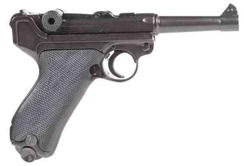 Profesjonalna Replika Pistoletu Hansa Klossa (dekoracyjny) - Luger P08 Parabellum.
