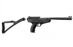 Pistolet Wiatrówka Black Ops Langley Pro Sniper Na Śruty 4,5mm, Sprężynowa (łamana lufa + kolba).