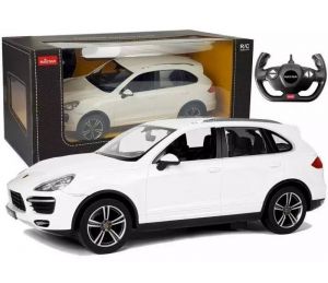 Duży Licencjonowany Zdalnie Sterowany SUV Porsche Cayenne Turbo (1:14) Rastar + Bezprzewodowy Pilot.