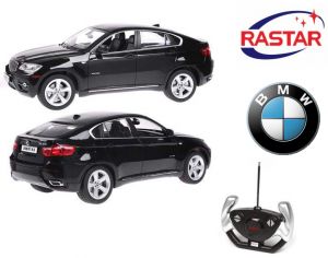 Duży Licencjonowany Zdalnie Sterowany SUV BMW X6 X-Drive Firmy Rastar (1:14) + Bezprzewodowy Pilot.