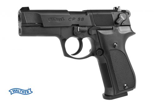 Profesjonalna Wiatrówka - Walther CP88 Full Metal na Śruty Diabolo 4,5mm (napęd Co2).