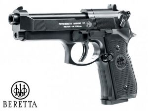 Profesjonalna Wiatrówka Beretta 92FS Full Metal na Śruty Diabolo 4,5mm (napęd Co2).