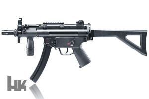 Wiatrówka - Replika Pistoletu Maszynowego H&K MP5 Blow-Back na Śruty BB/BBs 4,46mm (napęd Co2).