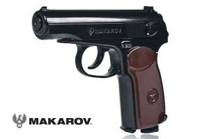 Wiatrówka - Makarov Legends Full Metal na Śruty Kulki BB/BBs 4,46mm (napęd Co2).