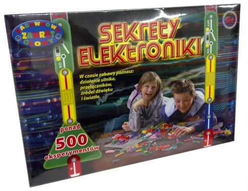 Zabawka - ZESTAW EDUKACYJNY: Sekrety Elektroniki (ponad 500 eksperymentów!!) - Także inne wersje.