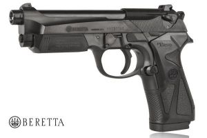 Legendarna Beretta 90TWO/ASG na Kule Plastikowe/Gumowe/Kompozytowe/Aluminiowe 6mm (napęd CO2).