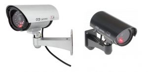 Profesjonalna Atrapa Kamery Dzienno-Nocnej + Czerwona Dioda LED + Regulacje (2 kolory do wyboru).