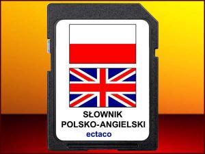 Karta z Językiem Angielsko-Polskim, do Tłumacza Ectaco Partner-500.