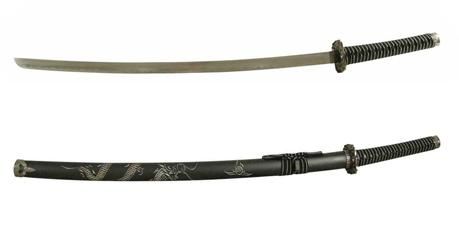Profesjonalny (dekoracjny) Miecz Samurajski/Katana Dragon + Pochwa.