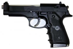 Beretta 92F ASG PRESTIGE na Kule 6mm Plastikowe, Gumowe i Kompozytowe (sprężynowy) + 2 Magazynek.